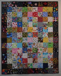My daughter's I Spy quilt