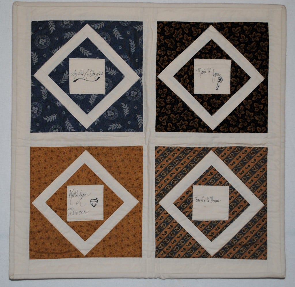 Grandmothers Signature Quilt, 2007.