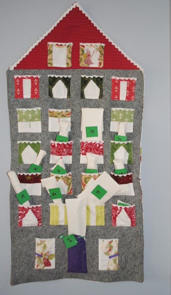 The Neu Family Gray House Advent Calendar