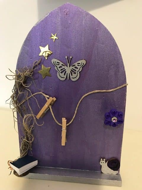 JulieNeu_ purple fairy door