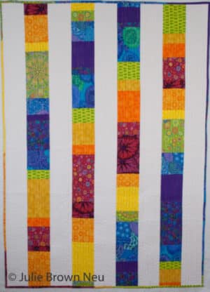 Rainbow Sprinkles Quilt - 34" x 48"