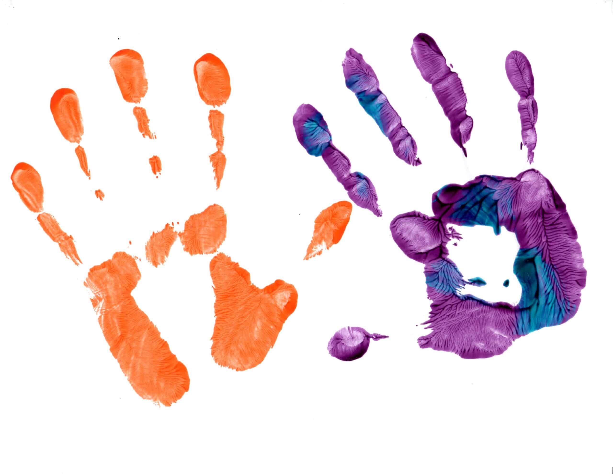 Creative Play handprints