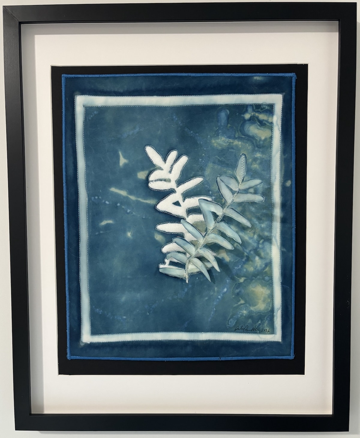Lift — cyanotype by Julie Brown Neu